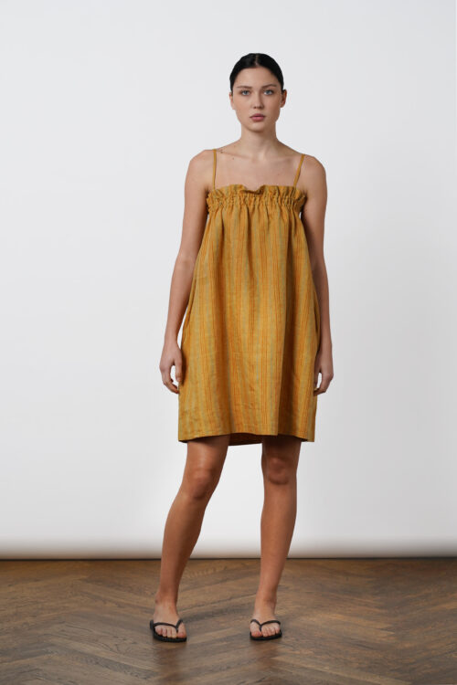 Fain-Dress-Dandelion linen sustainable