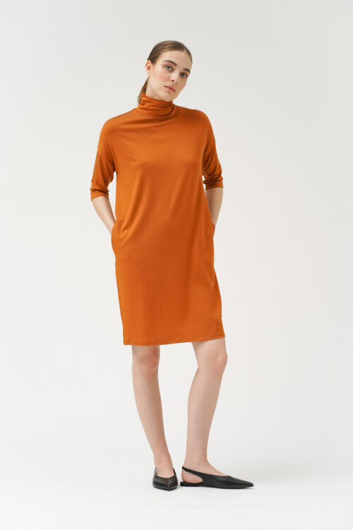Tammy Dress Almond Tencel Sustainable