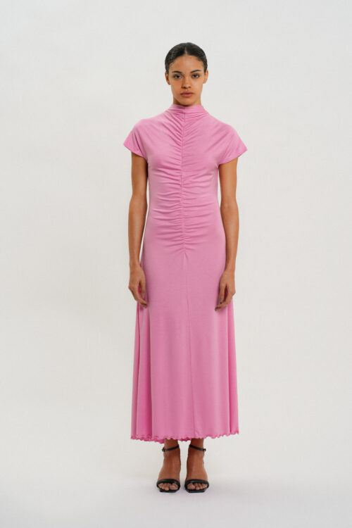 Savant Dress - Bubblegum tencel sustainable