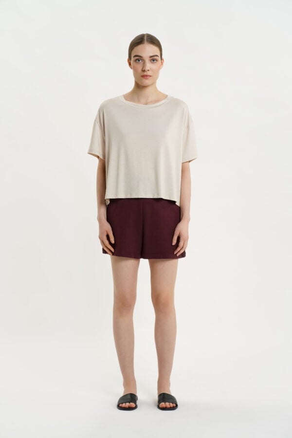Gwynet Tee - Greige - Image 9