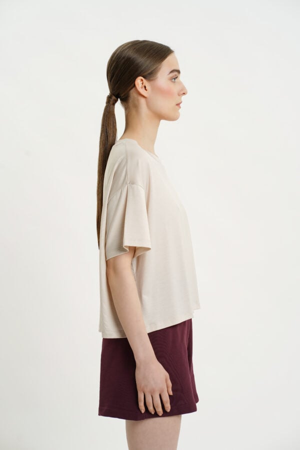 Gwynet Tee - Greige - Image 5