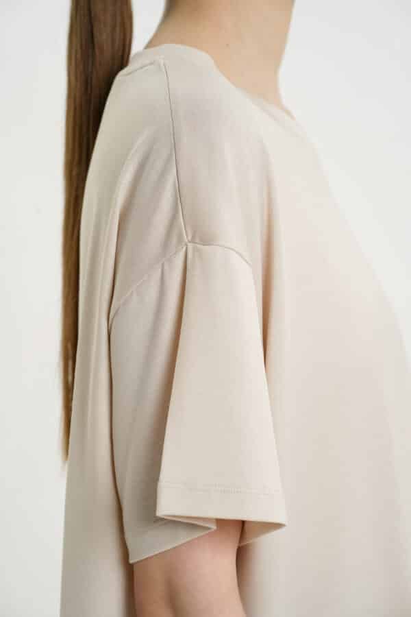 Gwynet Tee - Greige - Image 8