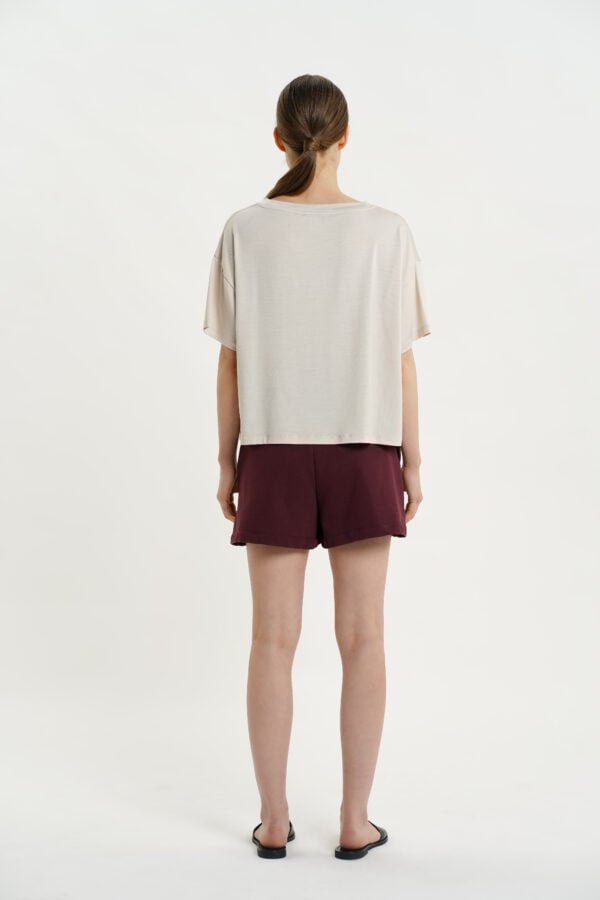 Gwynet Tee - Greige - Image 10