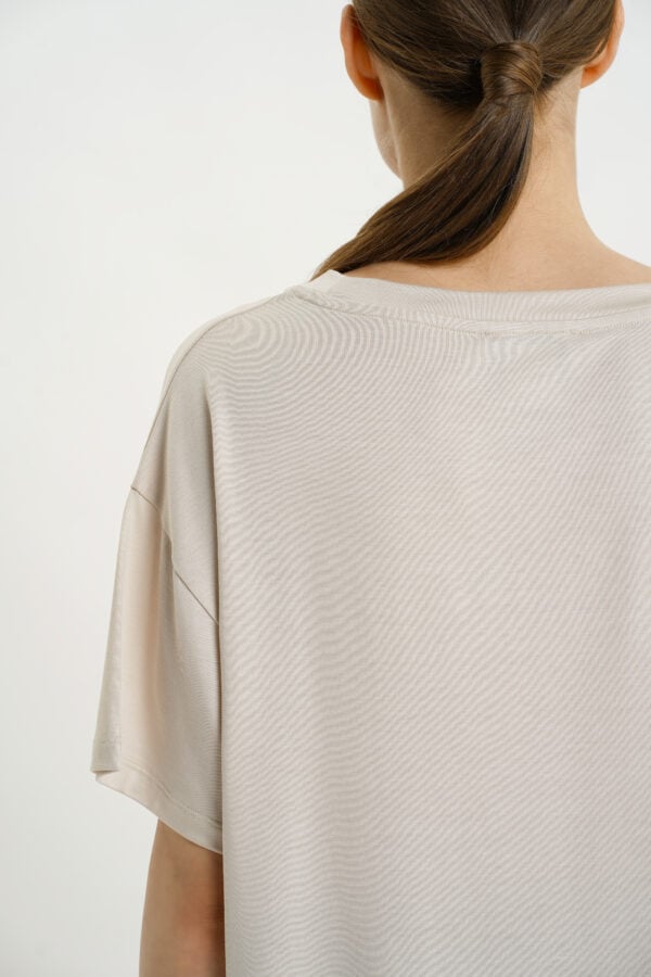 Gwynet Tee - Greige - Image 7