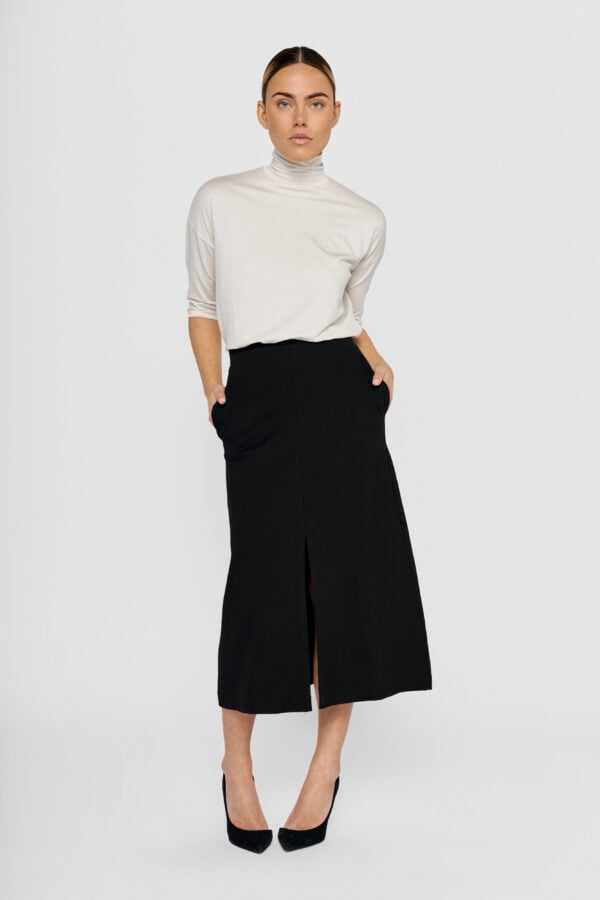 Amine Skirt - Black - Image 5