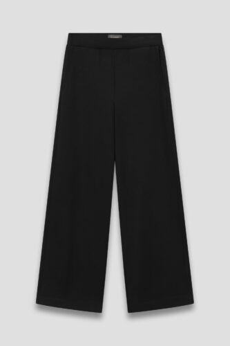 Leia Pants in Black – high-waisted wide-leg pants