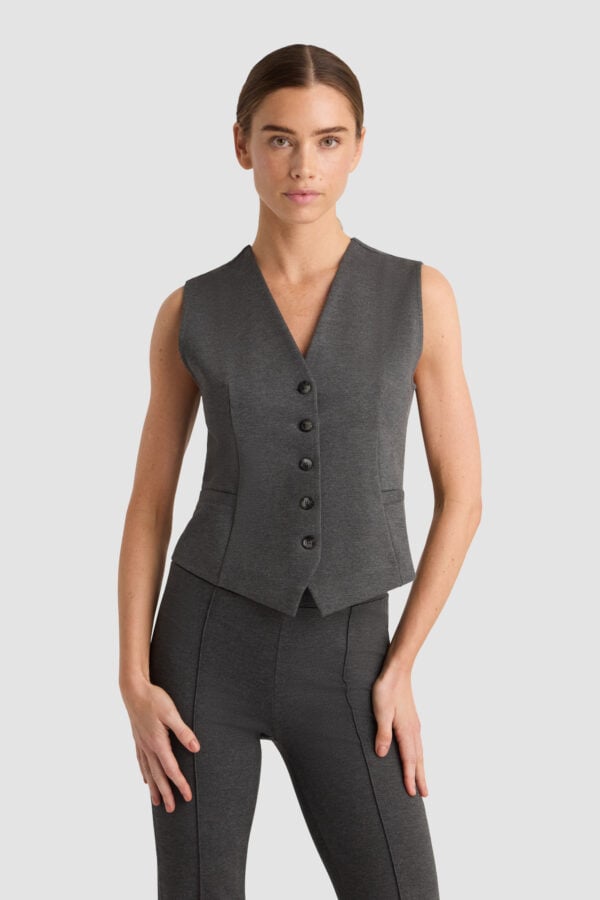Courtney Vest - Graphite Melange - Image 3