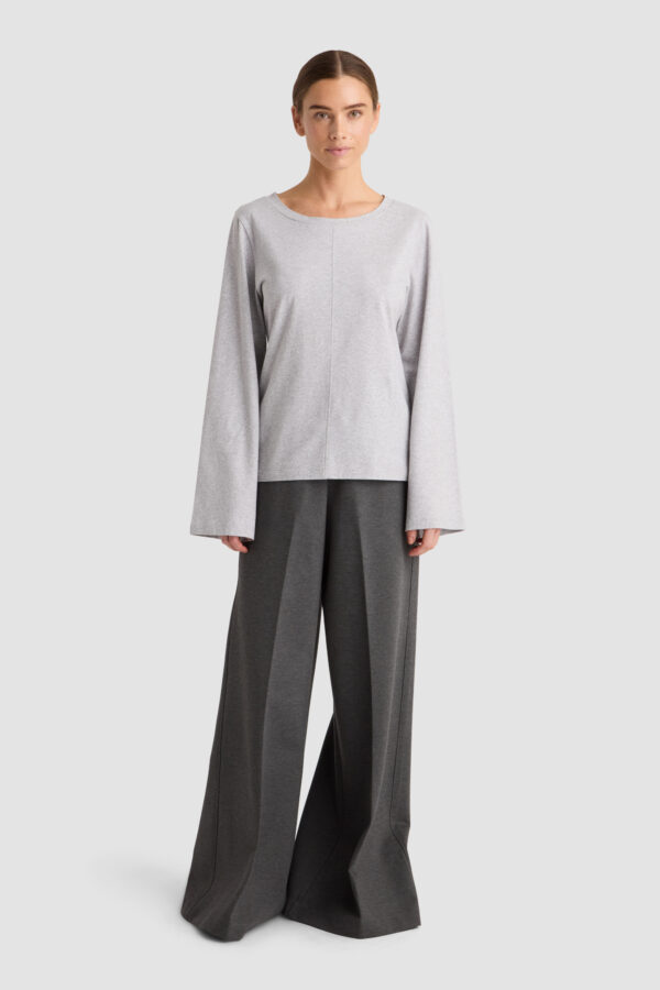THelma_grey melange organic cotton sustainable