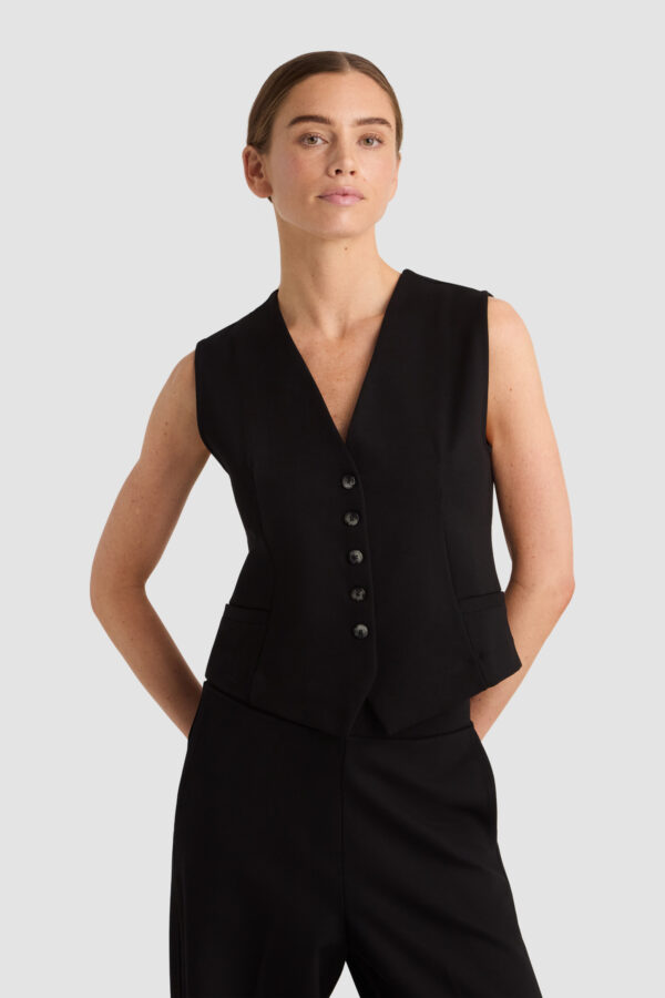 Courtney Vest - Black - Image 3