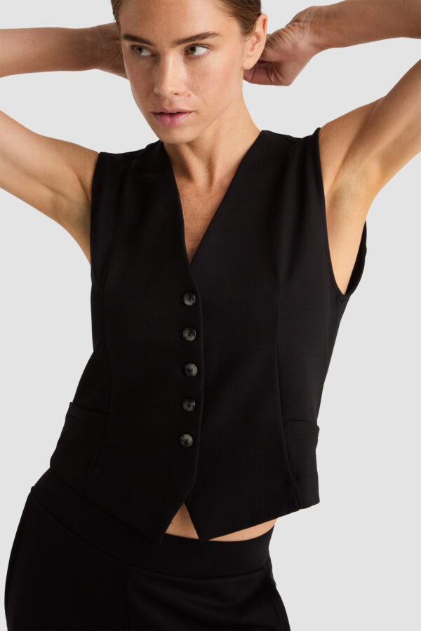 Courtney Vest - Black - Image 5