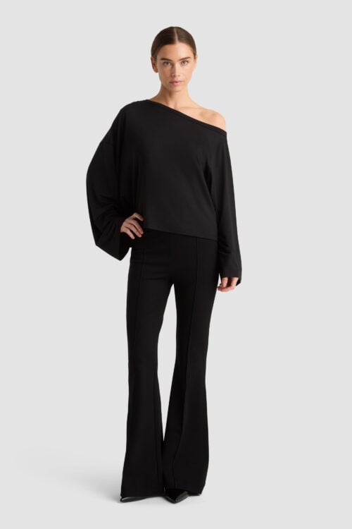 gen black top sustainable tencel