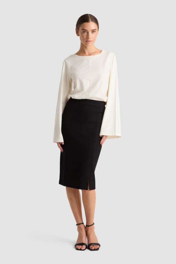 Leman Skirt - Black ecovero sustainable