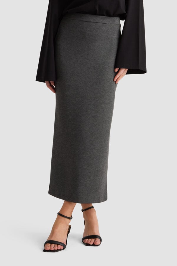 Lala Skirt - Graphite Melange - Image 3