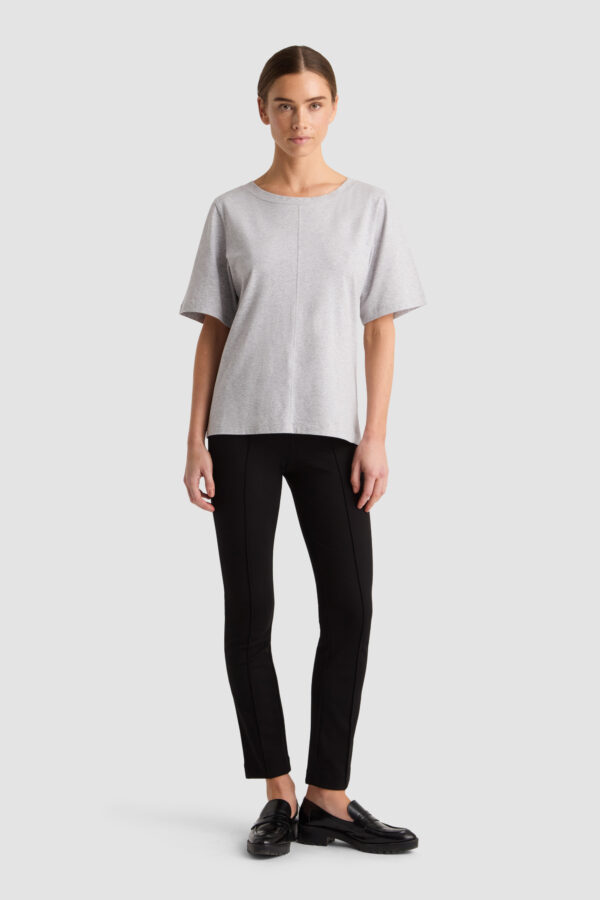 THEA_grey melange organic cotton sustainable
