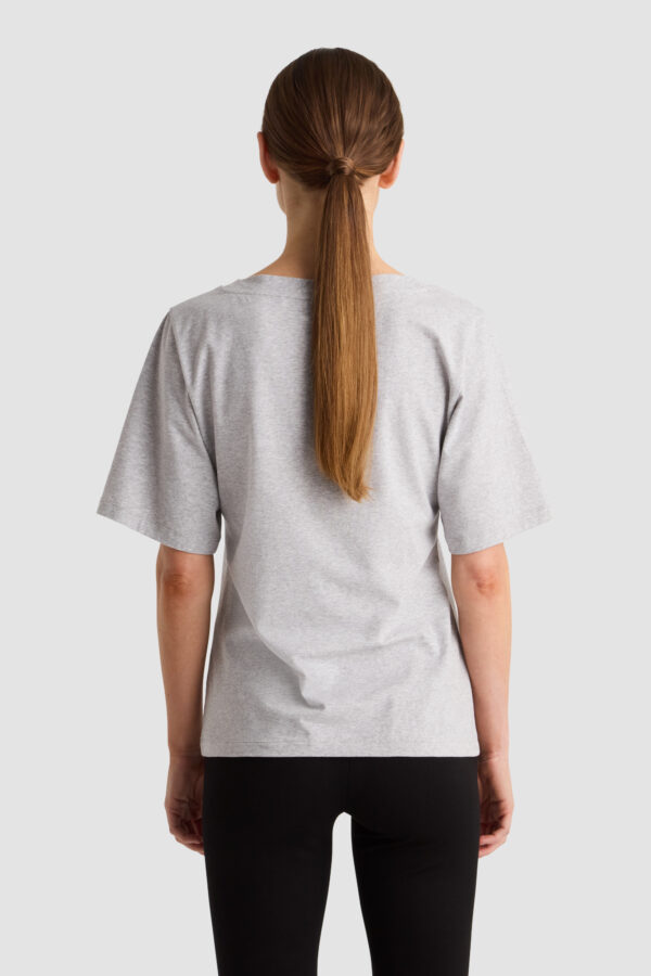 Thea Tee - Grey Melange - Image 4