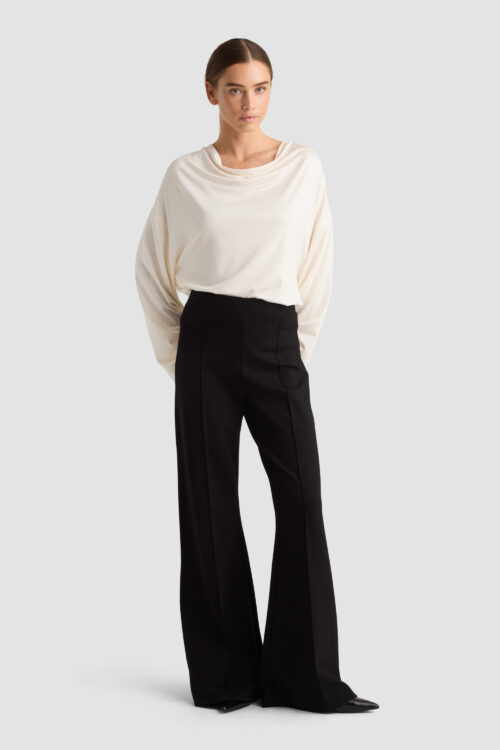LAIKA PANTS BLACK SUSTAINABLE ECOVERO