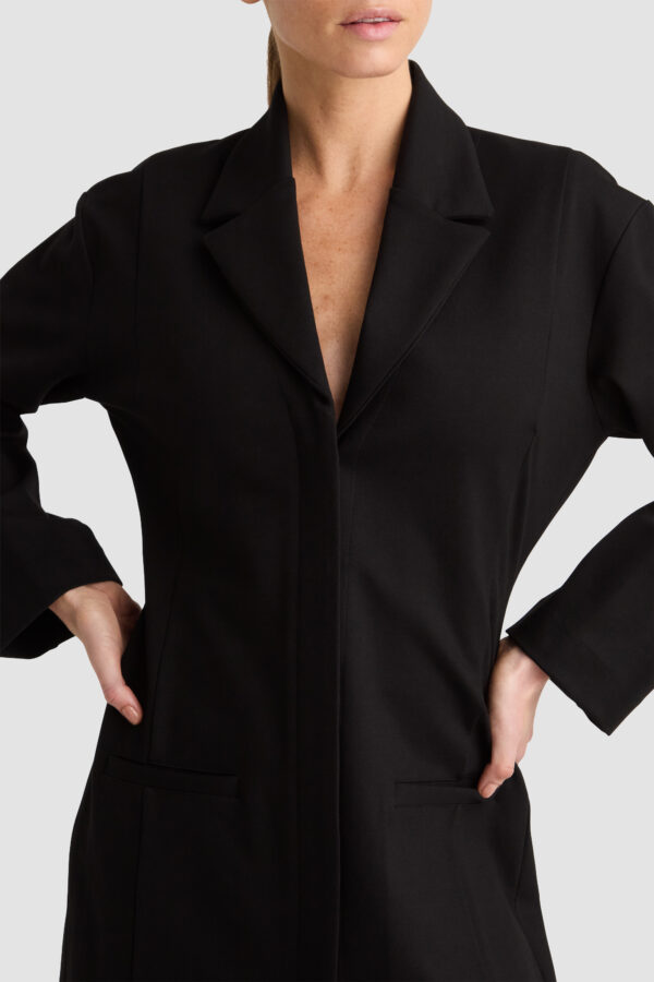 Arvida Blazer Dress - Black - Image 4