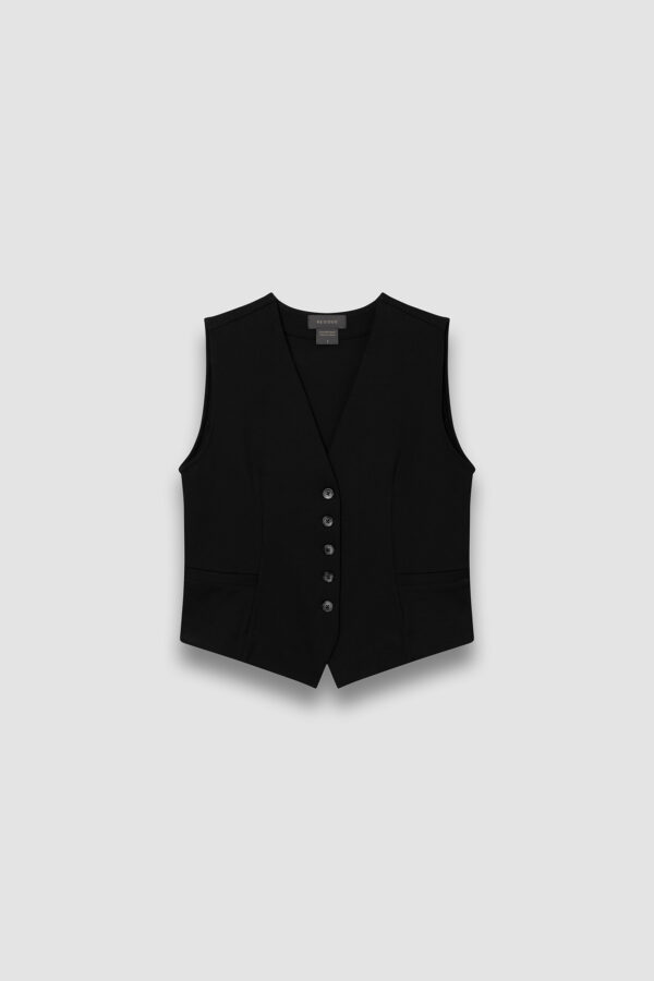 Courtney Vest - Black - Image 2