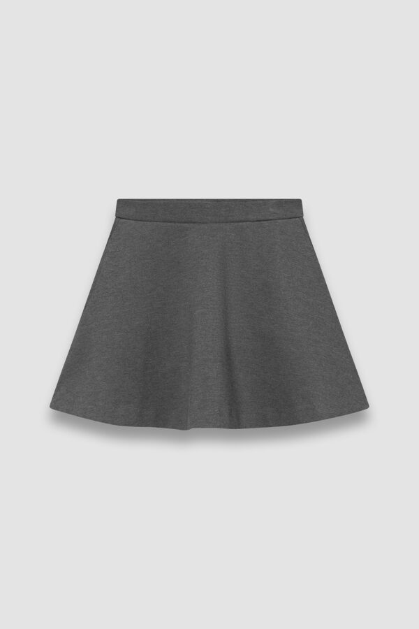 Elvie Skirt - Graphite Melange - Image 2