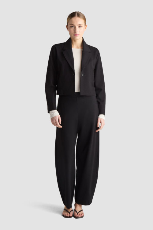 ANDIE_BLAZER_BLACK sustainable ecovero