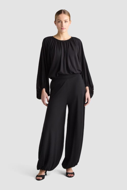 CARACAS_PANTS_BLACK sustainable tencel