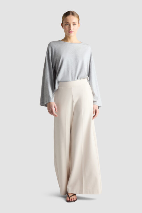 LUNA - PANTS - OYSTER sustainable ecovero