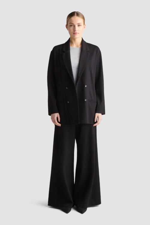 ARDA BLAZER BLACK sustainable ecovero