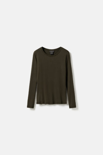 Celon Top in Rosemary laid flat