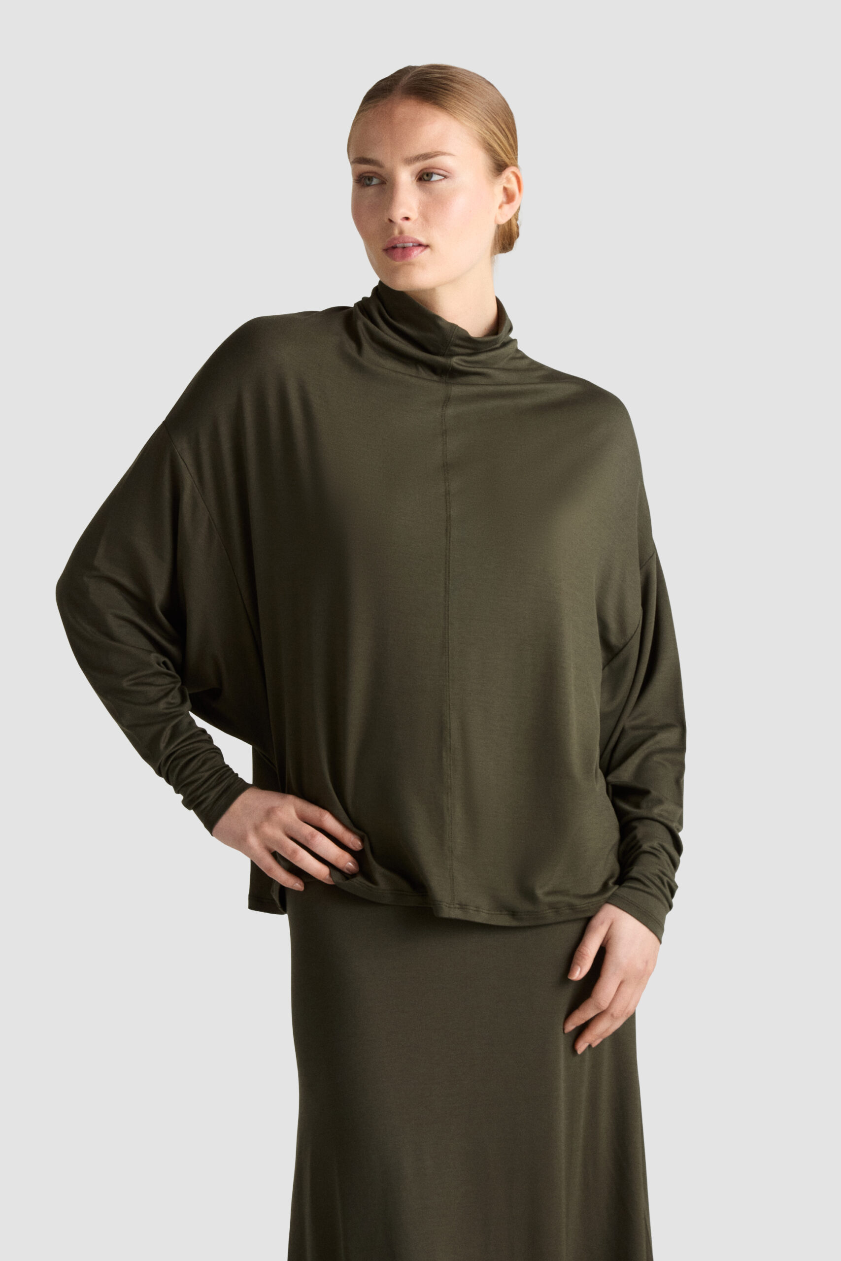 Griet Turtleneck - Rosemary - Image 3