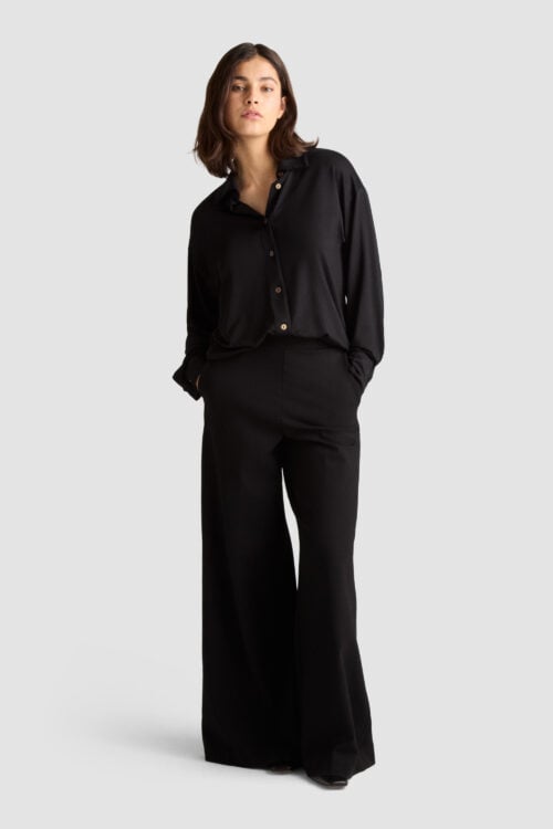 5107_GART_SHIRT_BLACK tencel sustainable