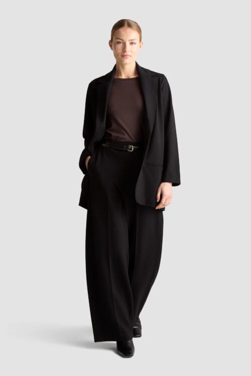 Astor Blazer - Black ecovero sustainable