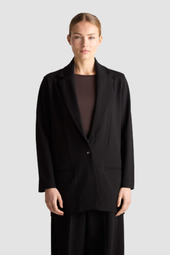 Oversized black Astor Blazer