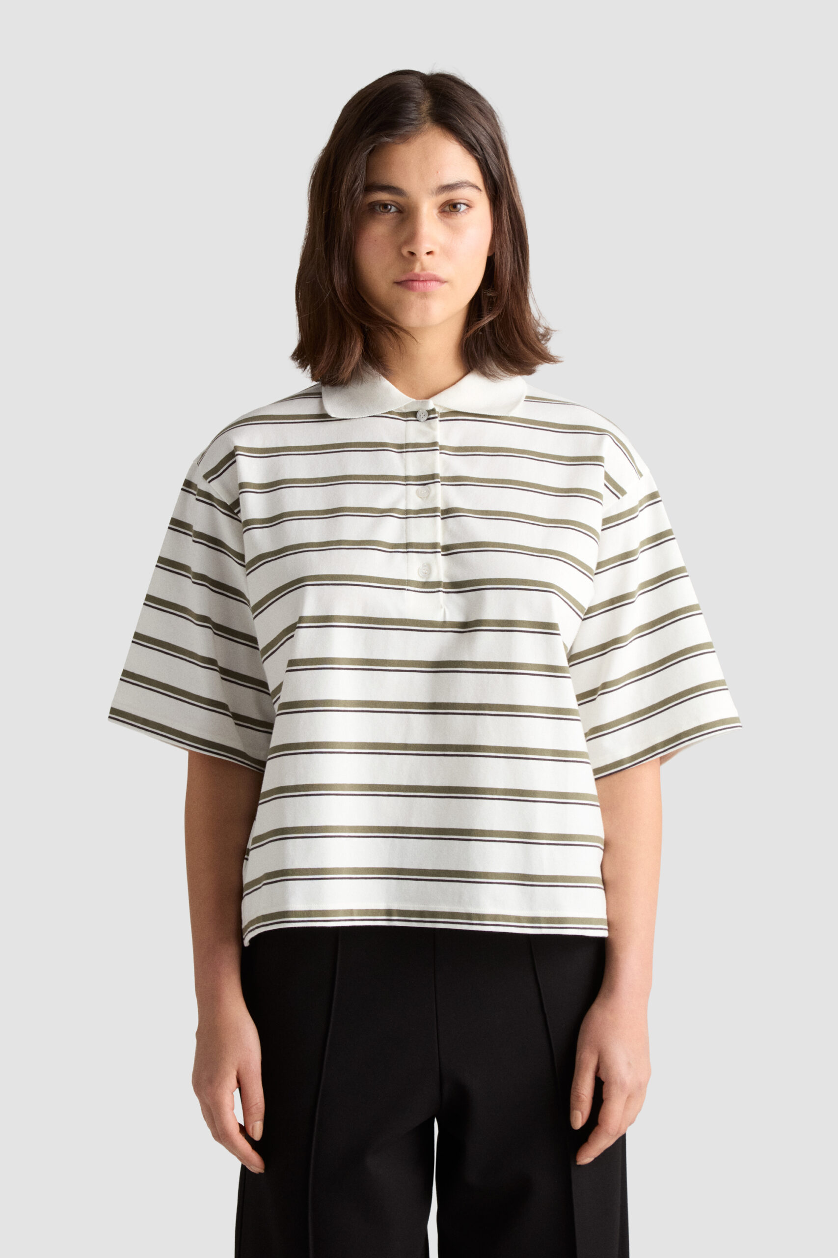 Taylor Popover - Rosemary Stripe - Image 3