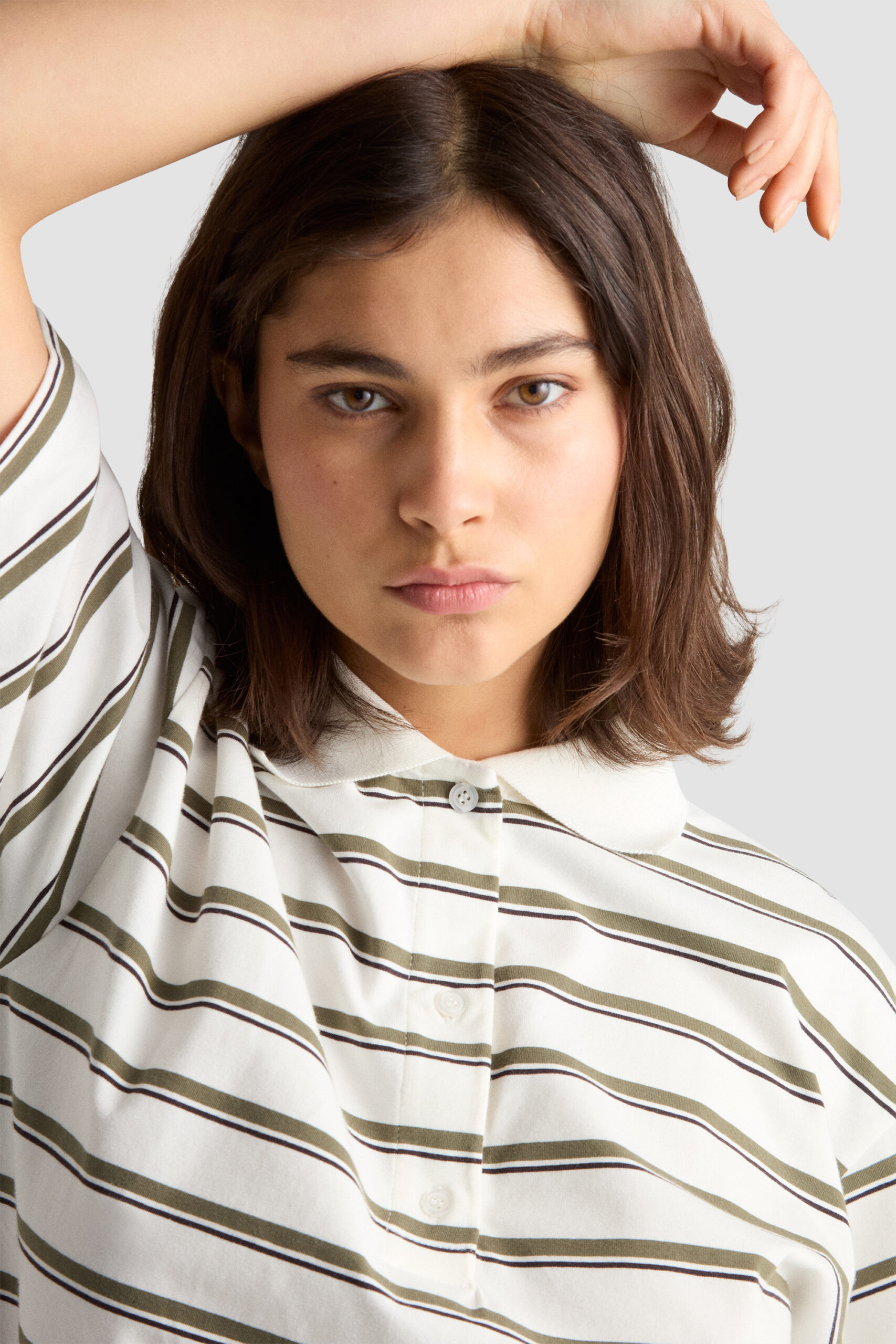 Taylor Popover - Rosemary Stripe - Image 5