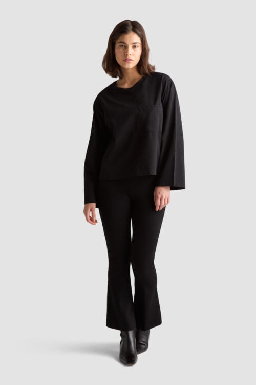 Thir Top - Black organic cotton sustainable
