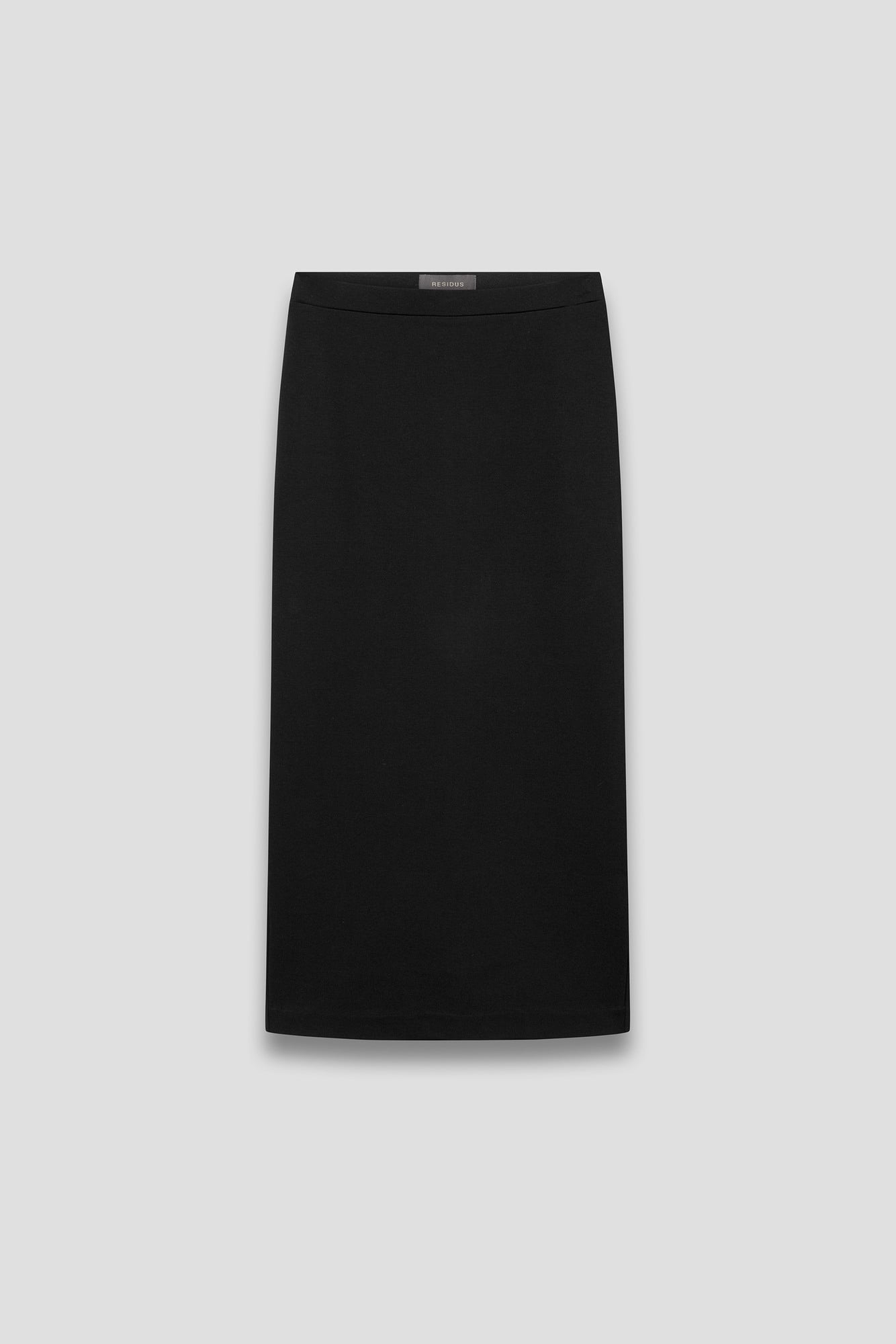 Lala Skirt - Black – front view laid flat